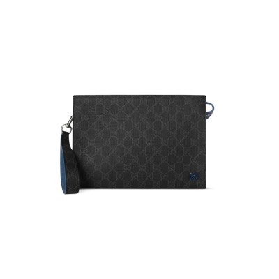 GUCCI GG POUCH WITH GG DETAIL ‎768255FACQC1052 (26*18*6cm)
